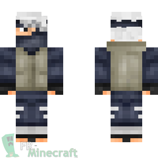 Aperçu de la skin Minecraft Kakashi Hatake - Naruto