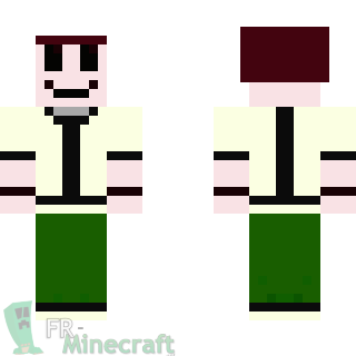 Aperçu de la skin Minecraft Ben 10