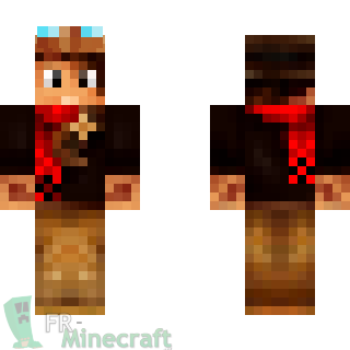 Aperçu de la skin Minecraft Aviateur