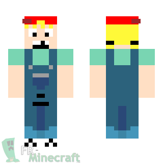 Aperçu de la skin Minecraft Lana Loud - Bienvenue chez les Loud