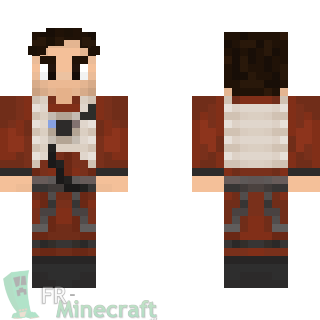 Aperçu de la skin Minecraft Poe Dameron - Star Wars