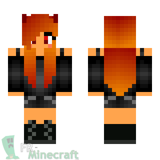 Aperçu de la skin Minecraft Fille du Diable