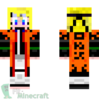 Aperçu de la skin Minecraft Naruto