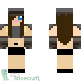 Aperçu de la skin Minecraft Naine