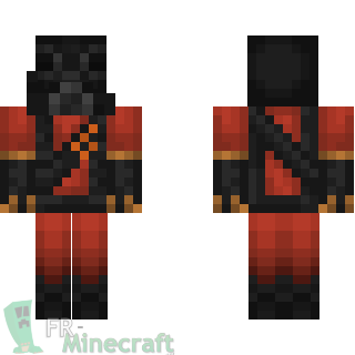 Aperçu de la skin Minecraft Pyromane - Team Forteress II