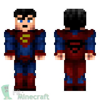 Aperçu de la skin Minecraft Superman