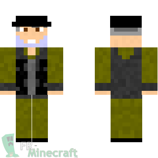 Aperçu de la skin Minecraft Jack O'Neill - Stargate SG1