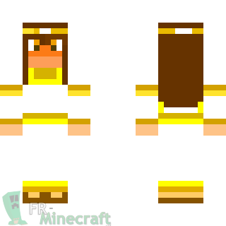 Aperçu de la skin Minecraft Athéna