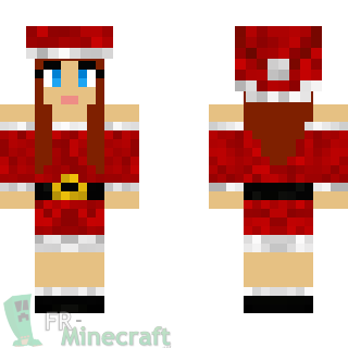 Aperçu de la skin Minecraft Mère Noël