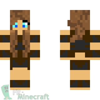 Aperçu de la skin Minecraft Fille sauvage