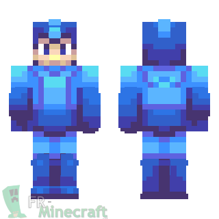 Aperçu de la skin Minecraft Megaman - Megaman