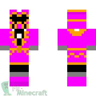 Aperçu de la skin Minecraft Emma - Power rangers super megaforce