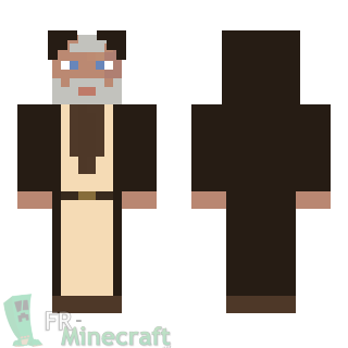 Aperçu de la skin Minecraft Ben Kenobi - Star Wars