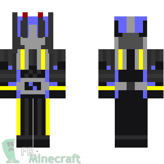 Aperçu de la skin Minecraft Kamen Rider Diend