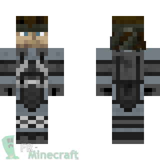 Aperçu de la skin Minecraft Solid Snake - Metal Gear