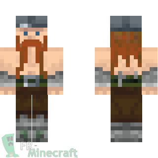 Aperçu de la skin Minecraft Viking