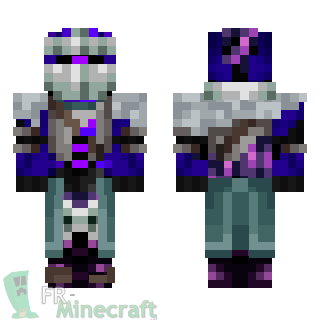 Aperçu de la skin Minecraft Chevalier futuristique