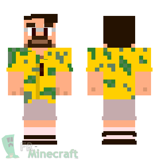 Aperçu de la skin Minecraft Joueur du Grenier