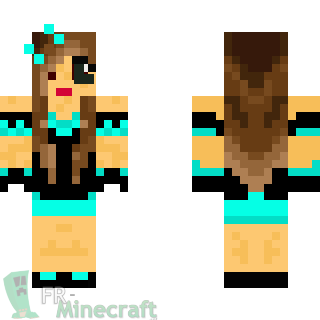 Aperçu de la skin Minecraft Déese