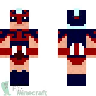 Aperçu de la skin Minecraft Captain Amakna - Dofus