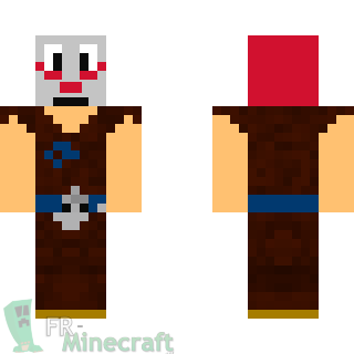 Aperçu de la skin Minecraft Zobal Mâle - Dofus