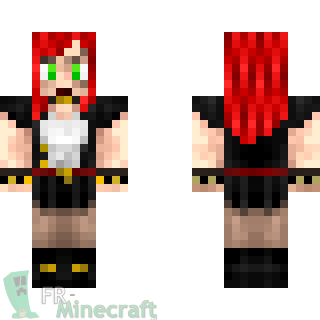 Aperçu de la skin Minecraft Bad girl