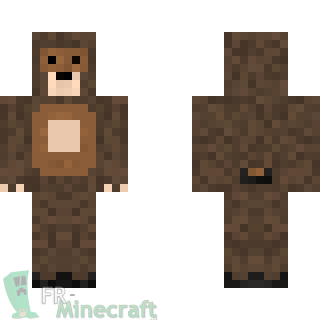 Aperçu de la skin Minecraft Koala