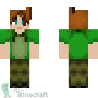 Aperçu de la skin Minecraft Garçon