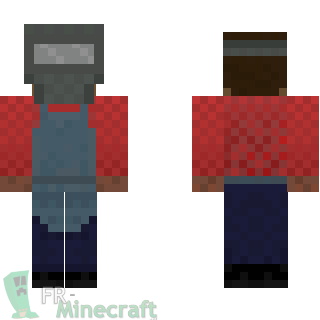 Aperçu de la skin Minecraft Forgeron