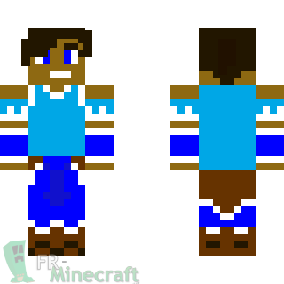 Aperçu de la skin Minecraft Korra - La Légende de Korra