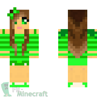 Aperçu de la skin Minecraft KweekGreen