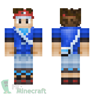 Aperçu de la skin Minecraft Dresseur Pokémon