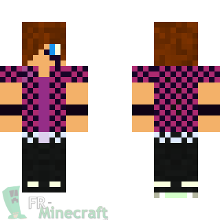 Aperçu de la skin Minecraft Vampy69 Darkstyle