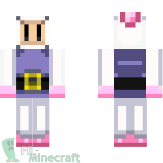 Aperçu de la skin Minecraft Bomberman