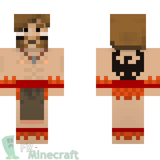 Aperçu de la skin Minecraft Boblennon Waka