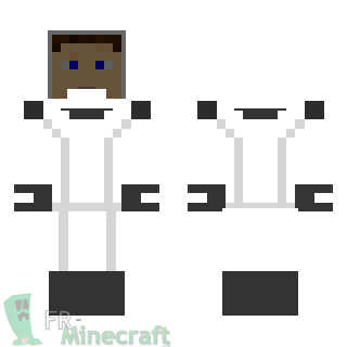 Aperçu de la skin Minecraft Astronaute SpaceX