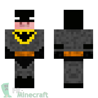 Aperçu de la skin Minecraft Batman