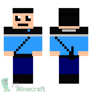 Aperçu de la skin Minecraft Police Cantonale de Genève