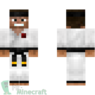 Aperçu de la skin Minecraft Karateka