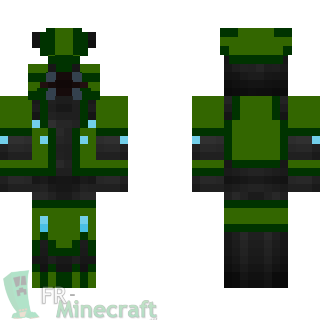 Aperçu de la skin Minecraft Elite - HALO