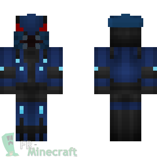 Aperçu de la skin Minecraft Elite - HALO