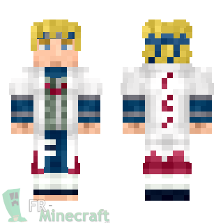 Aperçu de la skin Minecraft Minato Namikaze - Naruto