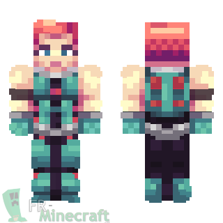 Aperçu de la skin Minecraft Zarya - Overwatch