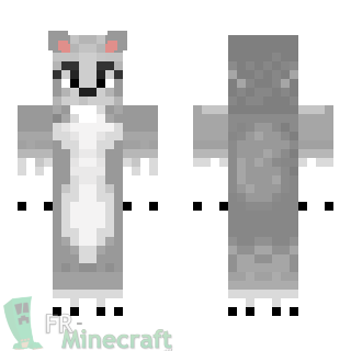 Aperçu de la skin Minecraft Louve