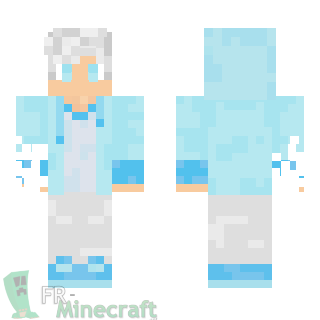 Aperçu de la skin Minecraft Garçon de Glace