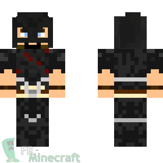 Aperçu de la skin Minecraft Ninja