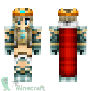 Aperçu de la skin Minecraft Reine légendaire