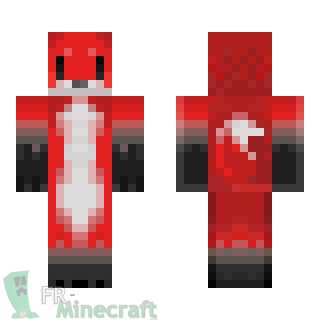 Aperçu de la skin Minecraft Renard Rouge