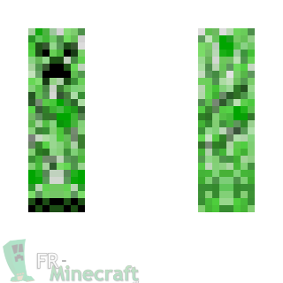 Aperçu de la skin Minecraft Creeper