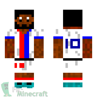 Aperçu de la skin Minecraft Alexandre Lacazette